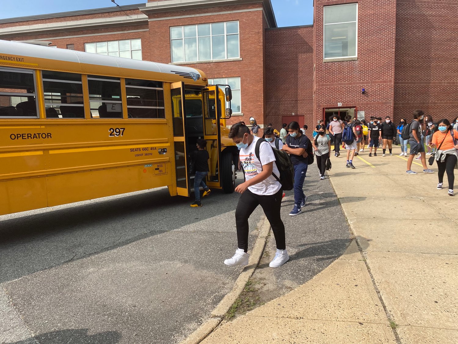 An unusual first day of school in Glen Cove Herald Community